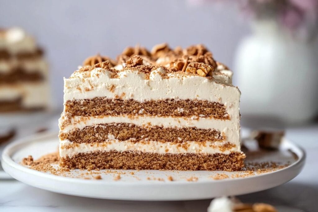 Biscoff Icebox Cake