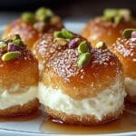 Ricotta Pistachio Honey Bites