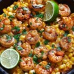 Mexican Street Corn and Shrimp