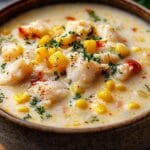 Bobby Flay's Crab & Corn Chowder Recipe