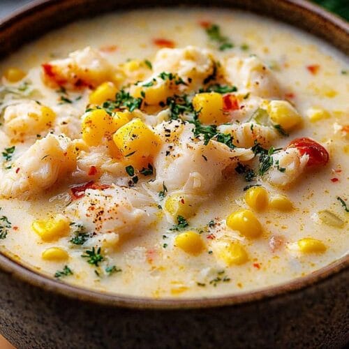 Bobby Flay's Crab & Corn Chowder Recipe