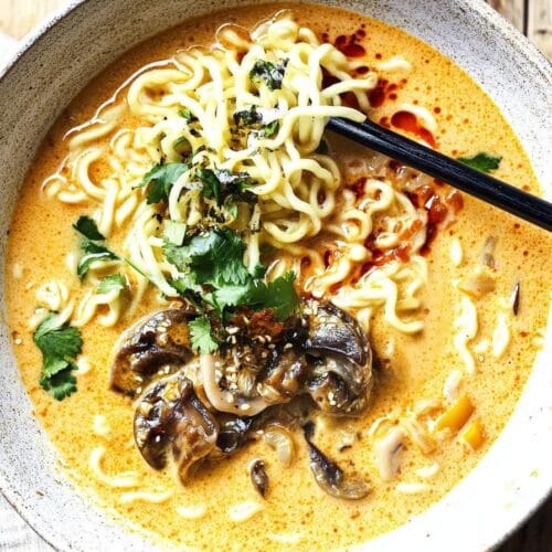 Spicy Coconut Curry Ramen