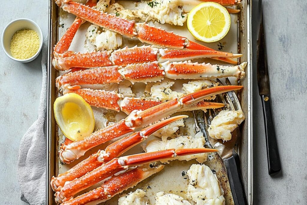 crab legs in oven