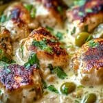 Creamy Pepperoncini Chicken Skillet