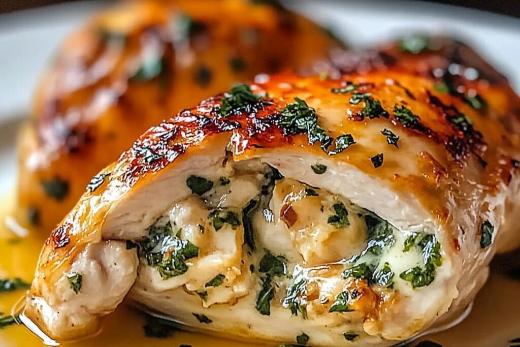 Gourmet Ruth's Chris Stuffed Chicken
