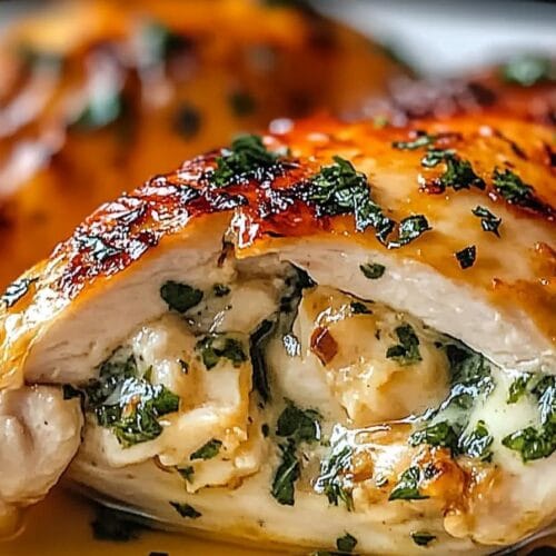 Gourmet Ruth's Chris Stuffed Chicken