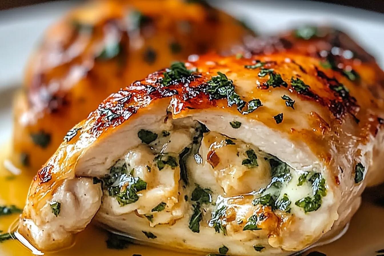 Gourmet Ruth's Chris Stuffed Chicken