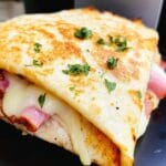 Air Fryer Chicken Cordon Bleu Wraps