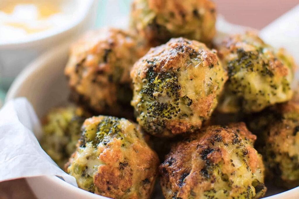 Baked Broccoli Cheese Balls