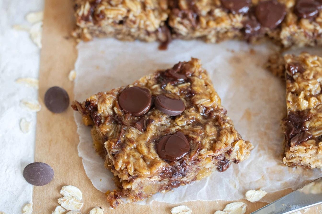 Banana Oatmeal Bars