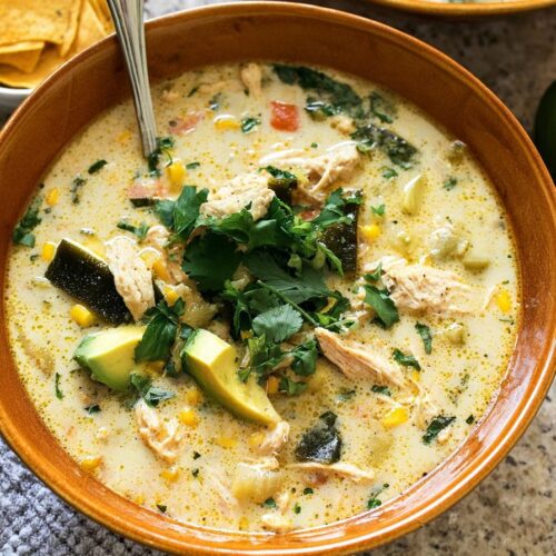 Chicken Poblano Soup