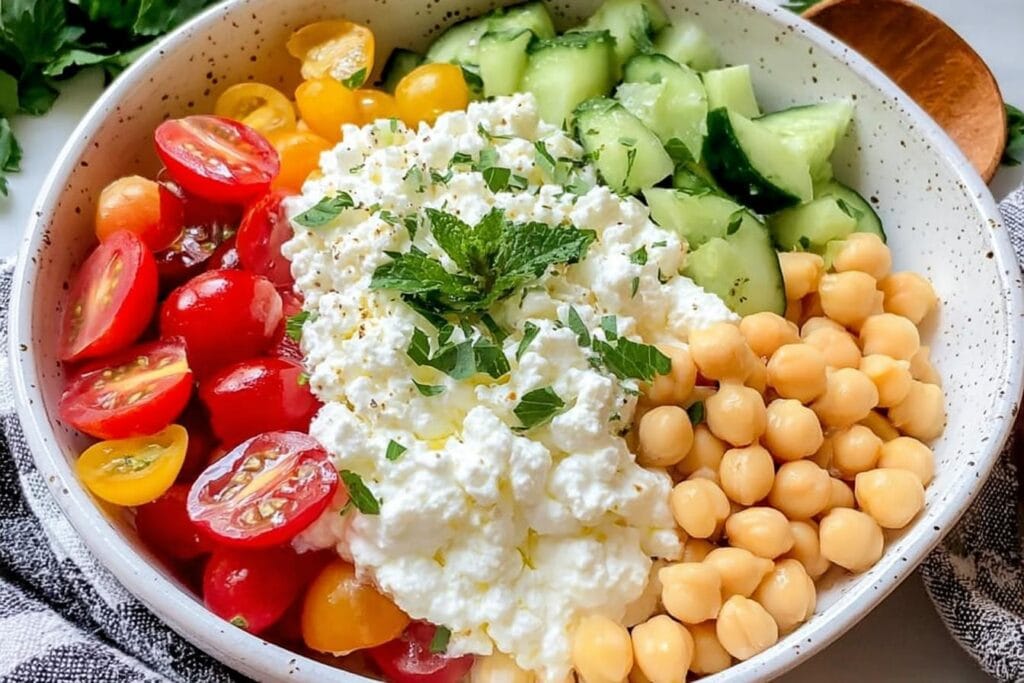 Cottage Cheese Macro Salad