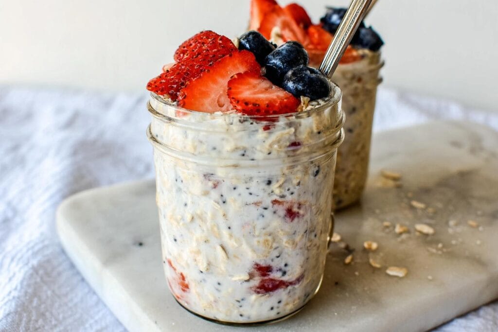 Cottage Cheese Overnight Oats