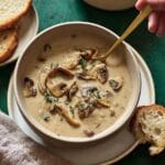 Creamy Vegan Mushroom Soup