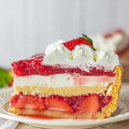 Easy Strawberry Shortcake Pie Recipe
