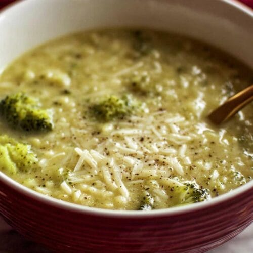 Garlic Italian Broccoli Soup