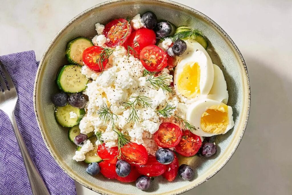 High-Protein Cottage Cheese Bowl