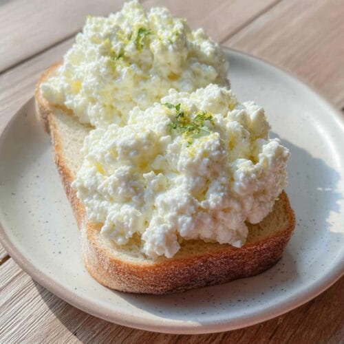 Homemade Cottage Cheese