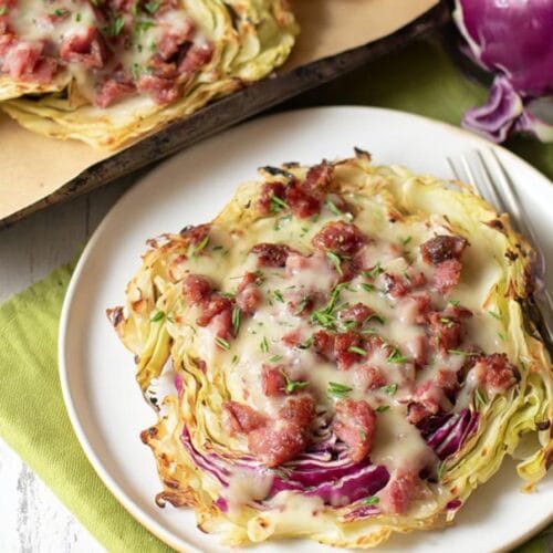 Irish Roasted Cabbage Low Carb Pizza Recipe