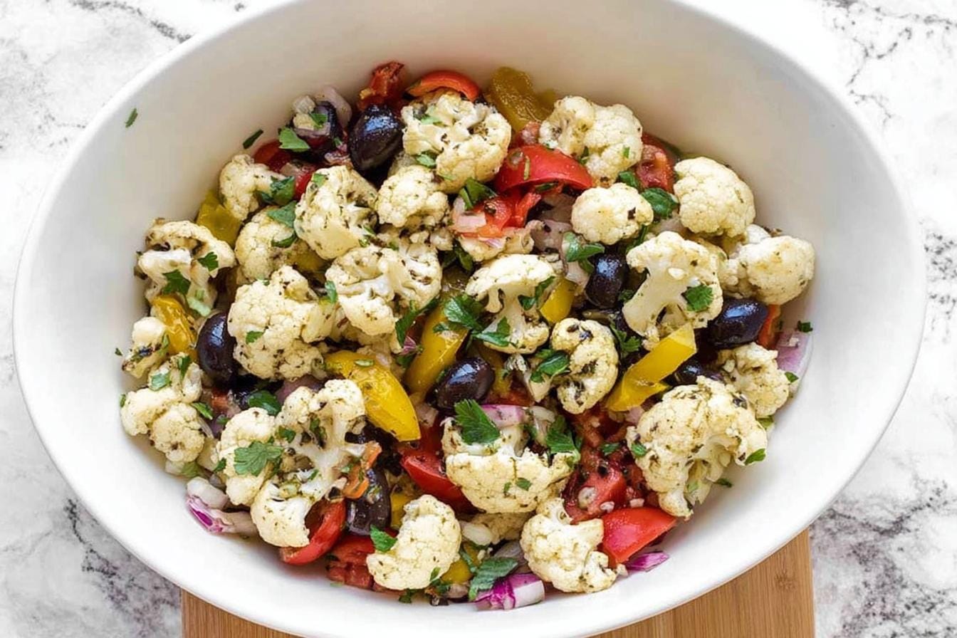 Marinated Cauliflower Salad