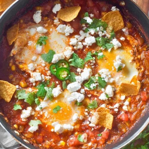 Mexican Egg Skillet