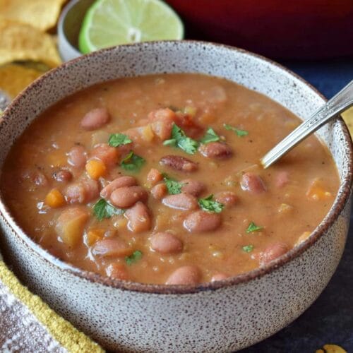 Mexican Pinto Bean Soup
