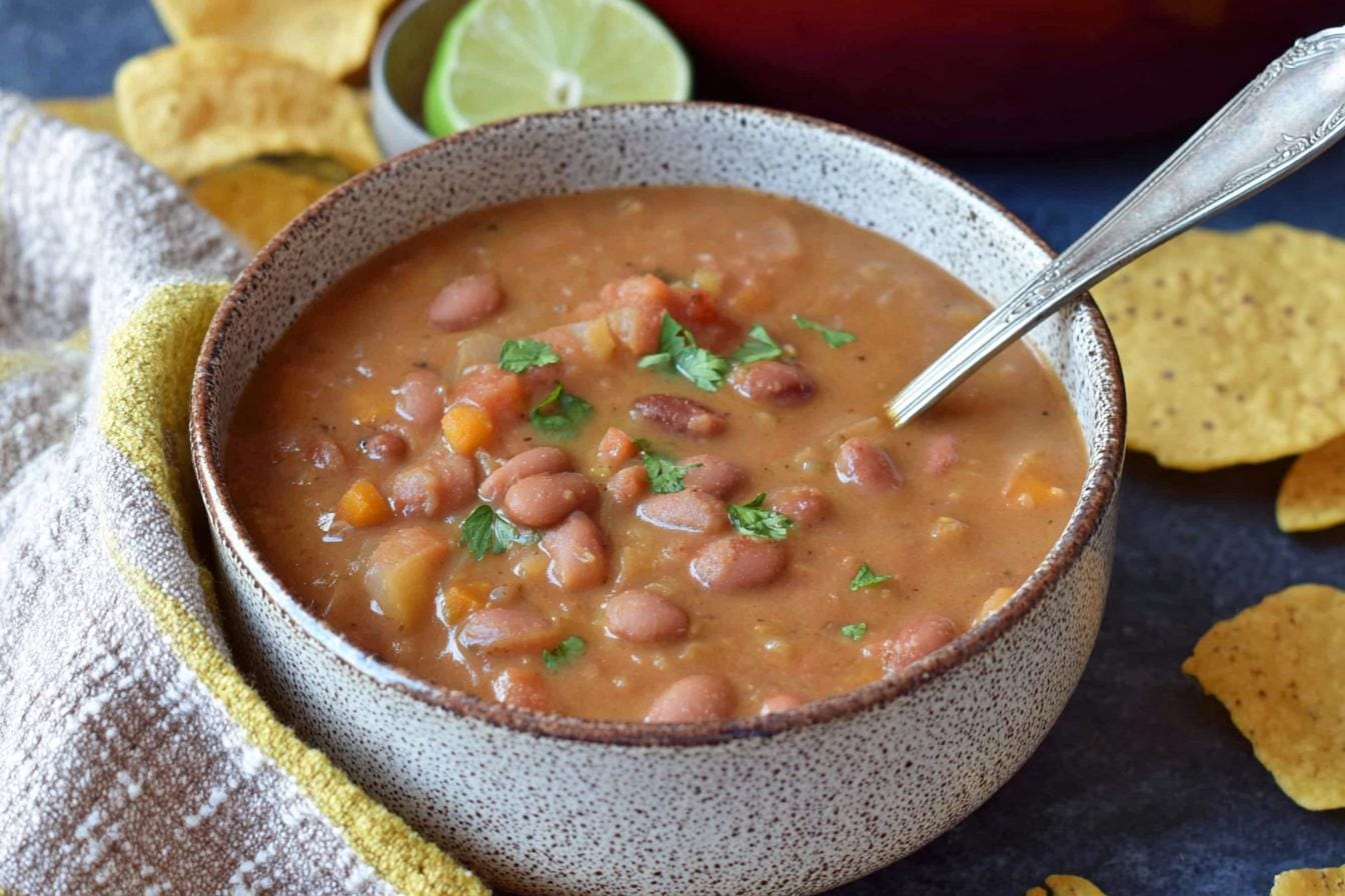 Mexican Pinto Bean Soup