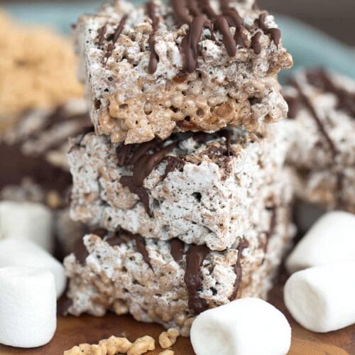Muddy Buddy Krispie Treats