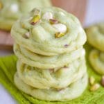 Pistachio Pudding Cookies