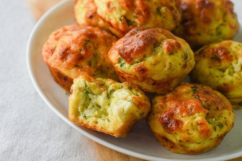 Savory Cottage Cheese Breakfast Muffins