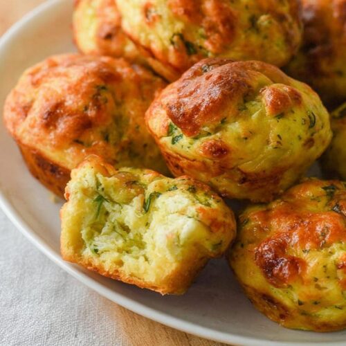 Savory Cottage Cheese Breakfast Muffins