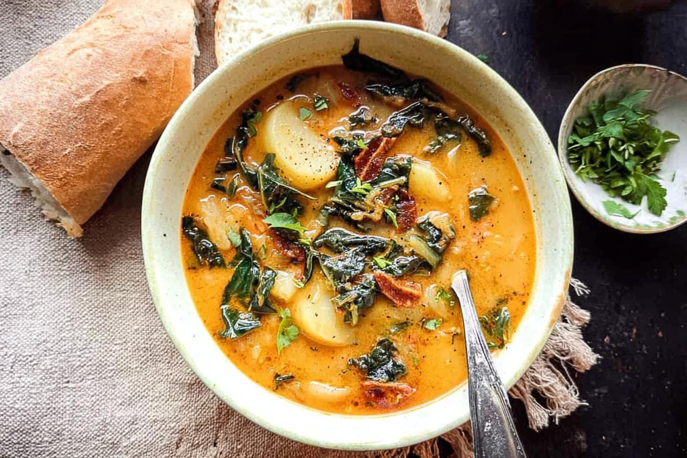 Smoky Potato and Kale Soup