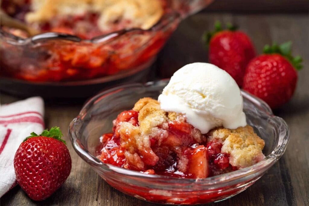 Strawberry Cobbler