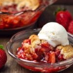 Strawberry Cobbler