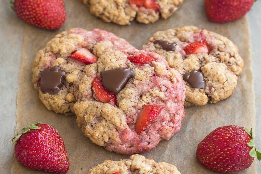 Strawberry Cookies