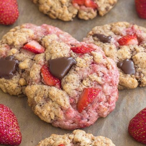 Strawberry Cookies
