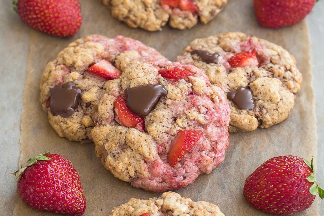 Strawberry Cookies