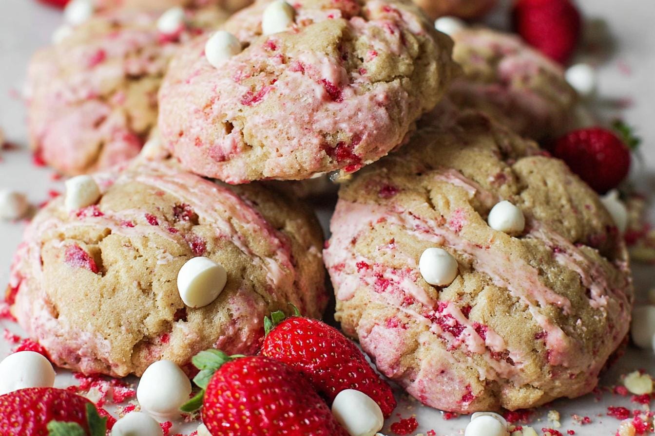 Strawberry Shortcake Cookies