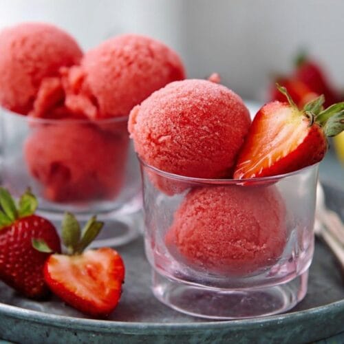 Strawberry Sorbet