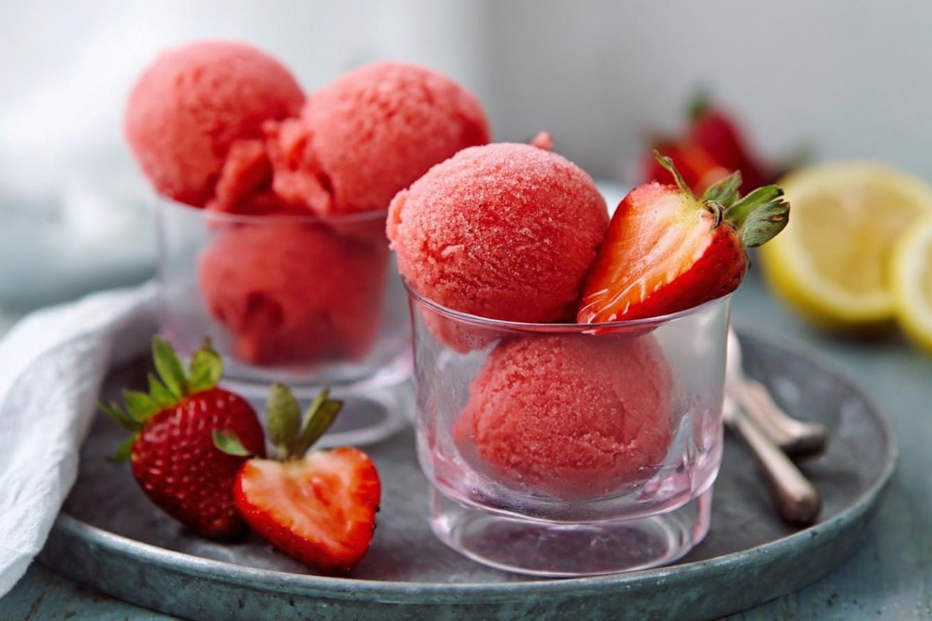 Strawberry Sorbet