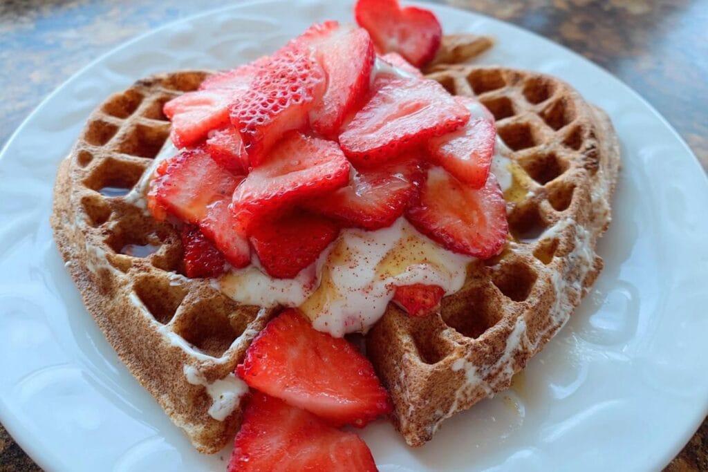 Strawberry Waffles