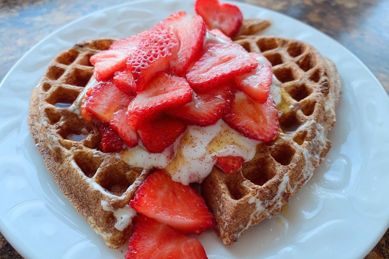 Strawberry Waffles