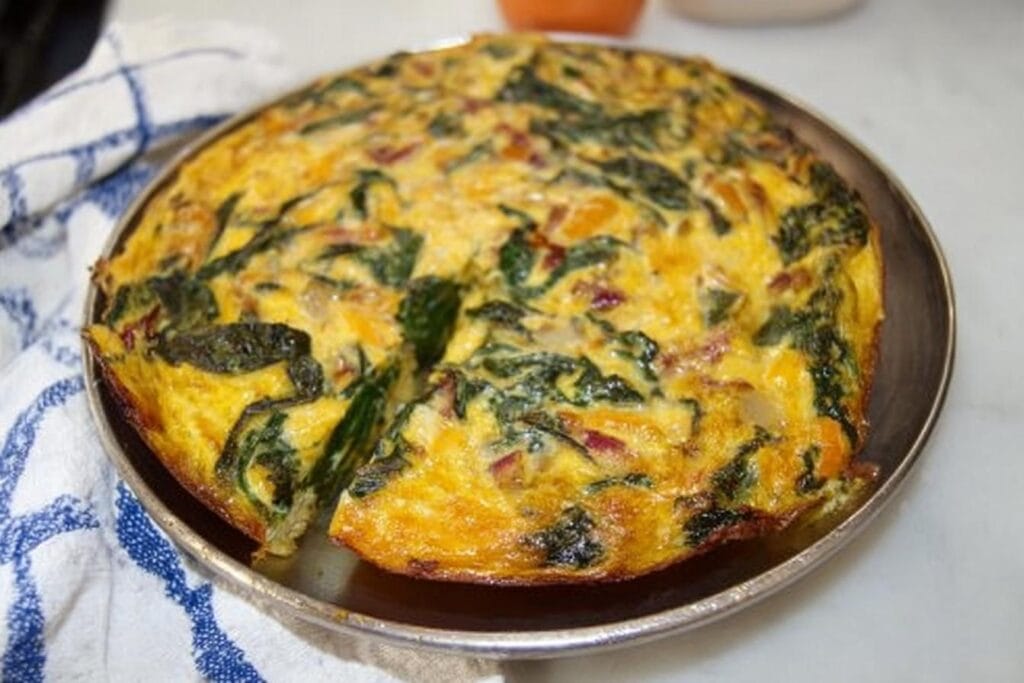 Swiss chard frittata recipe