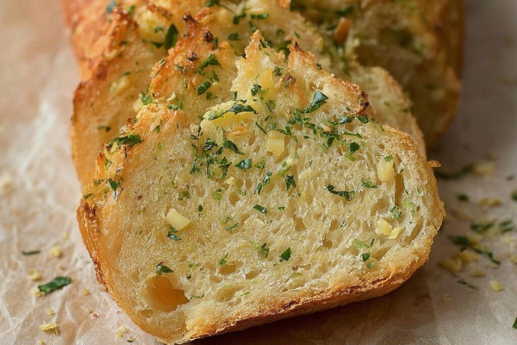 Artisan Garlic Parmesan Bread