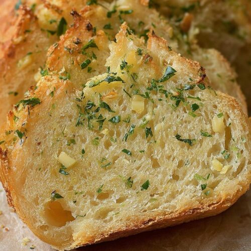Artisan Garlic Parmesan Bread