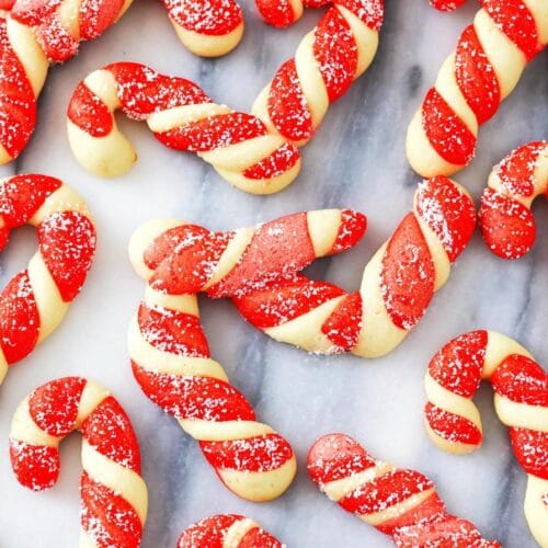 Candy Cane Cookies
