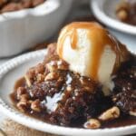 Chocolate Turtle Cobbler