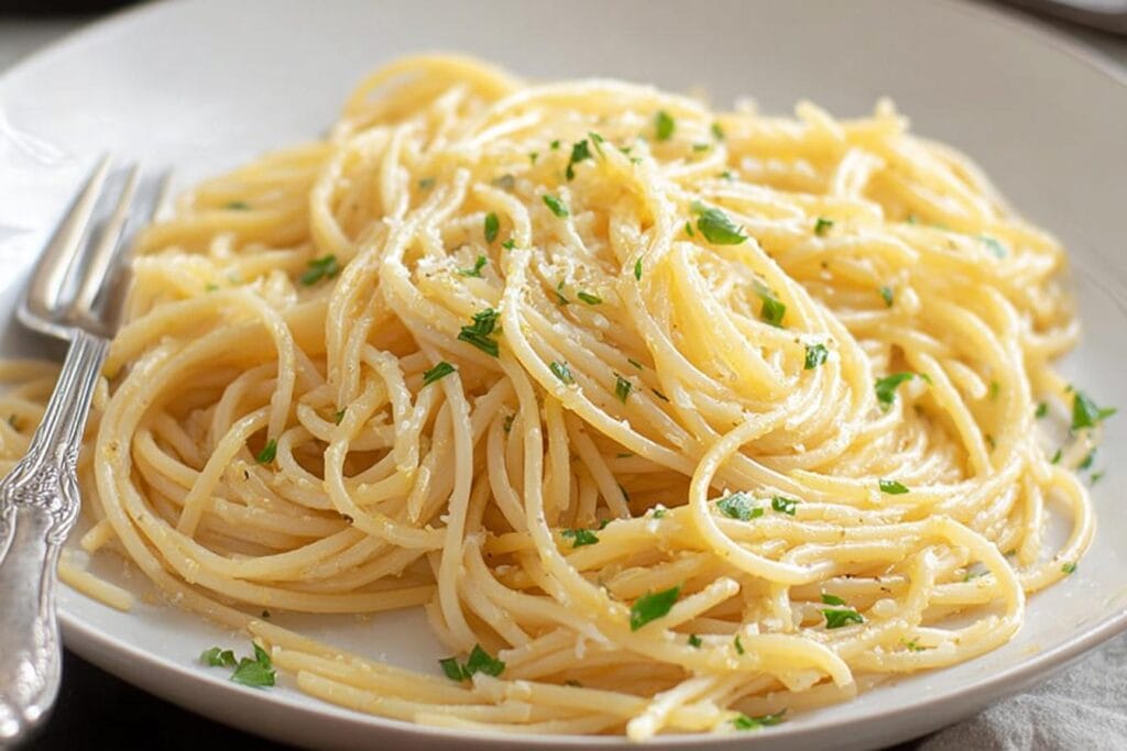 Garlic Butter Noodles Recipe