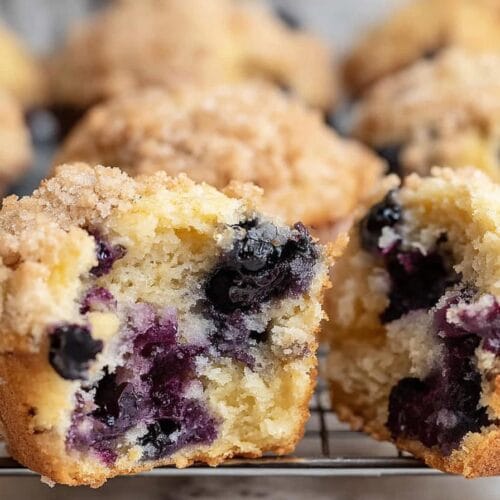 Homemade Blueberry Muffins