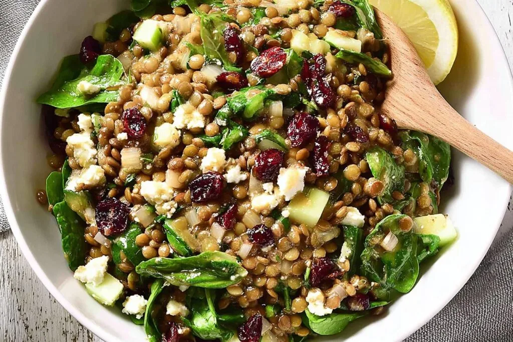 Lentil and Cranberry Salad